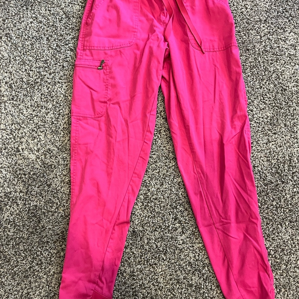 Women's Pink Adar scrub joggers